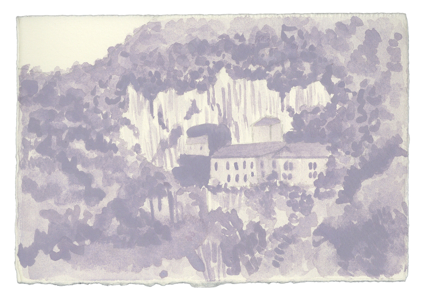 Sanctuary of Our Lady of Covadonga | Original Artwork