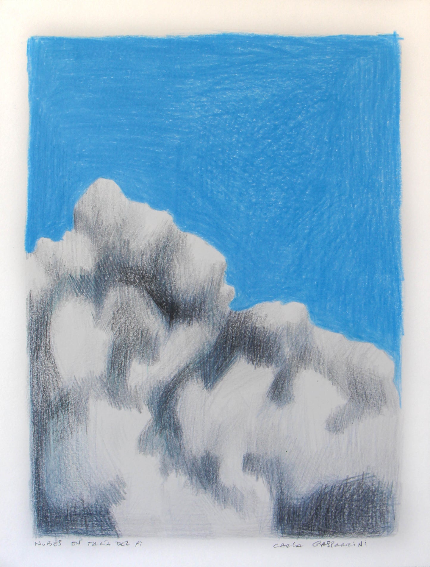 Clouds in María del Pi | Original Artwork