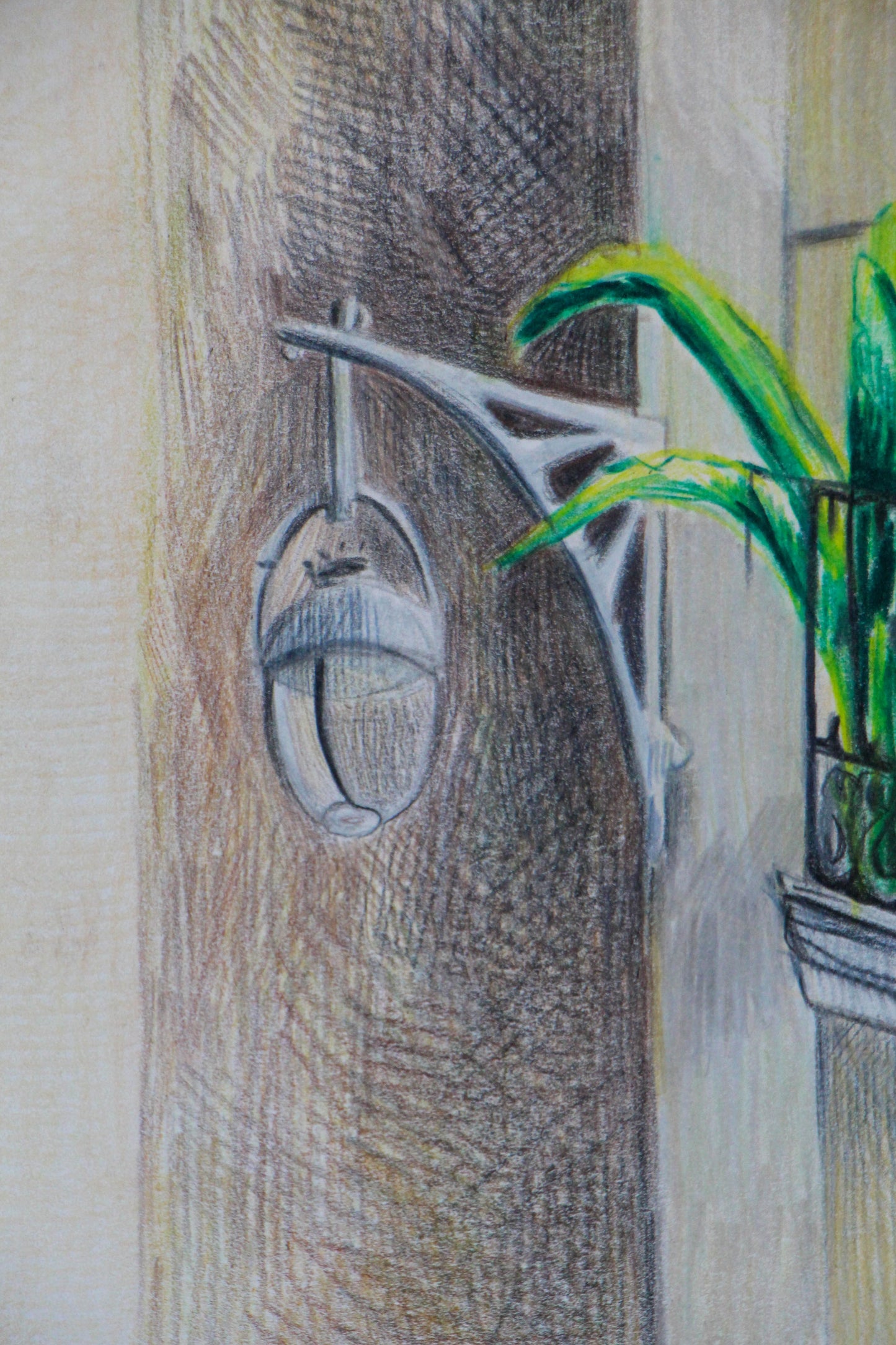 Corner in María del Pi | Original Artwork