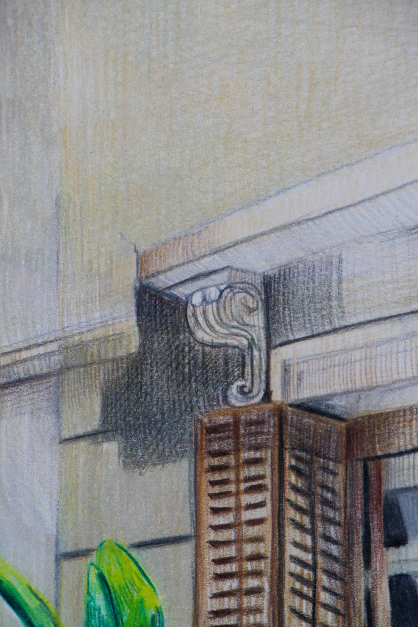 Corner in María del Pi | Original Artwork
