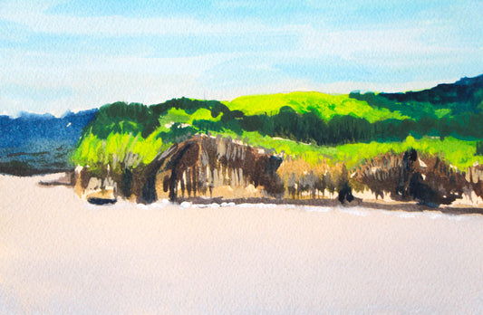 Salto del caballo - Asturias | Original Artwork