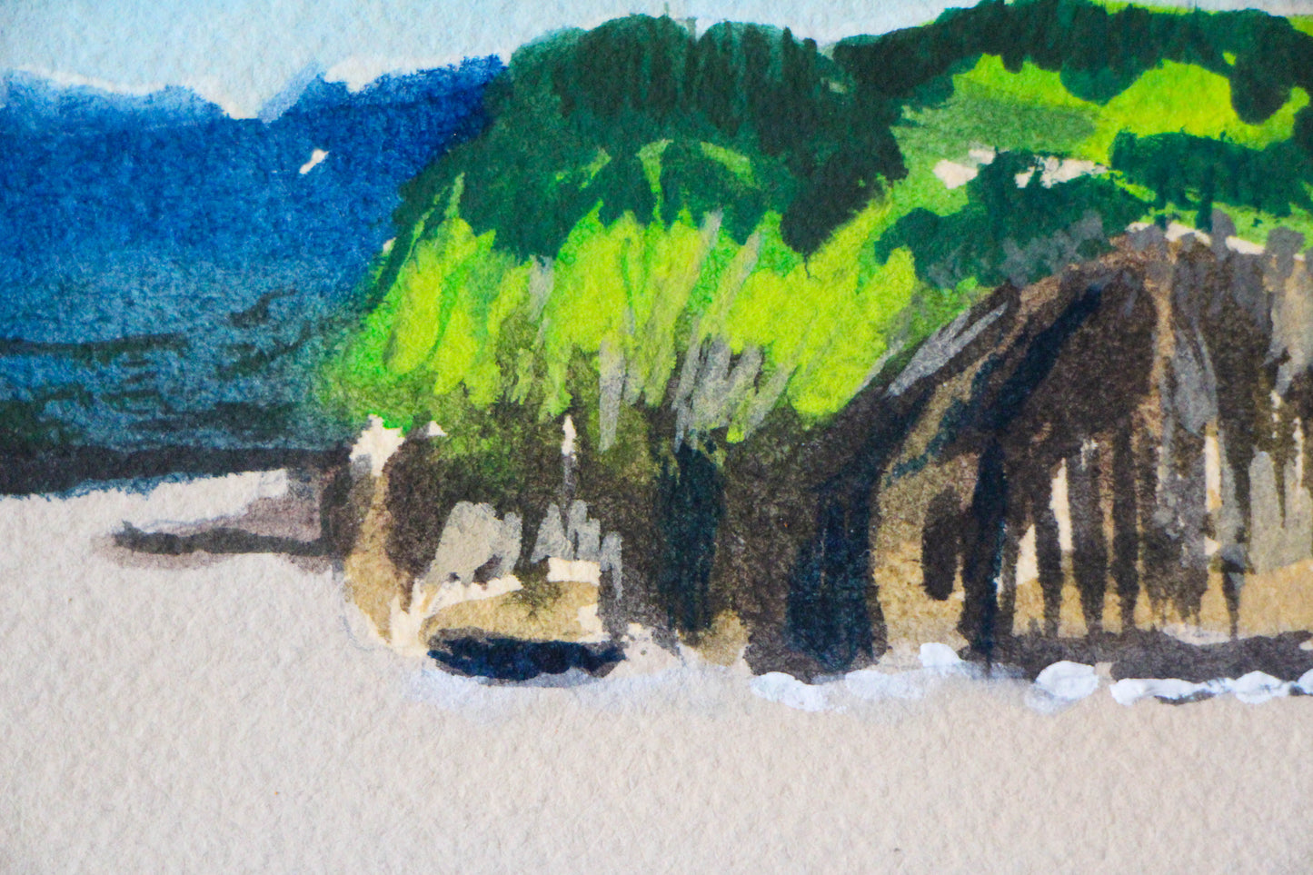 Salto del caballo - Asturias | Original Artwork