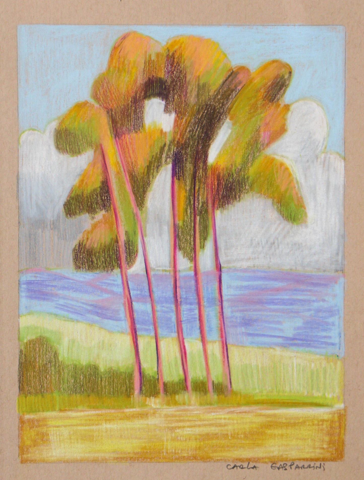 Sunset Composition IV | Original Artwork