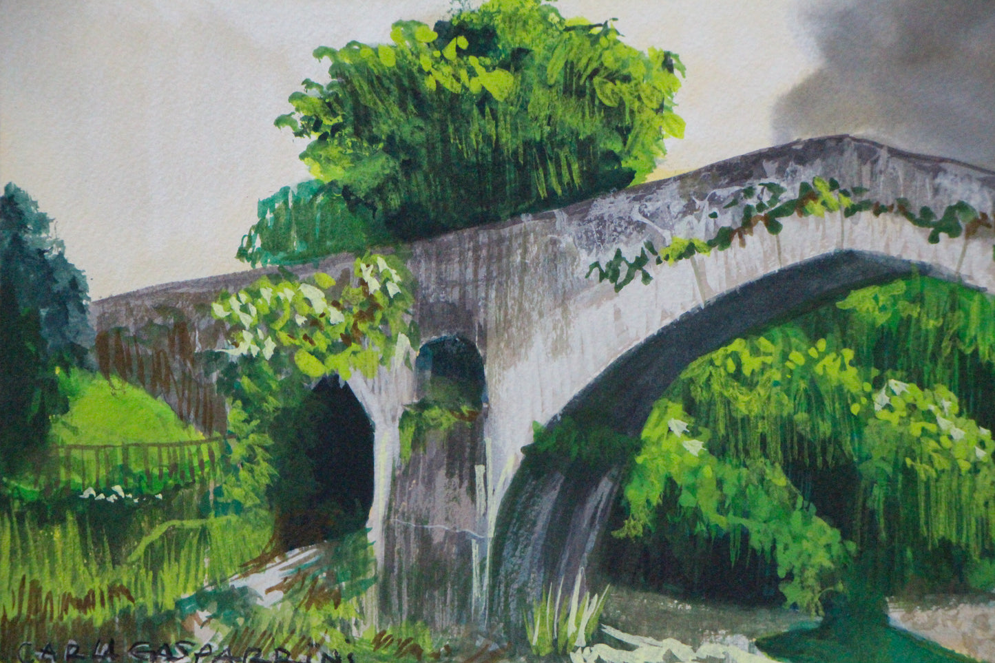 Cangas de Onís, Asturias | Original Artwork