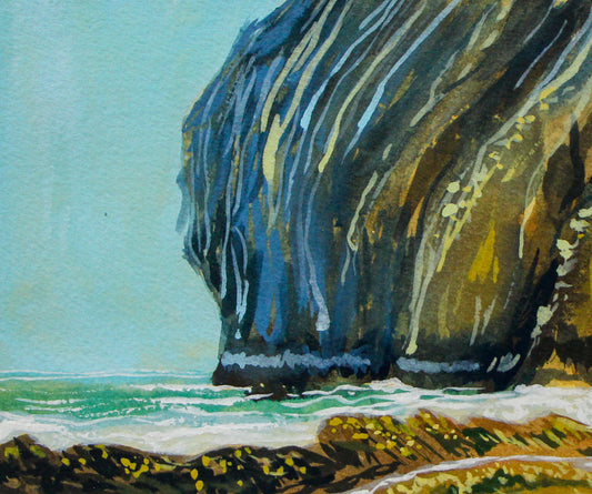 Berria Beach (Santoña, Spain) | Original Artwork