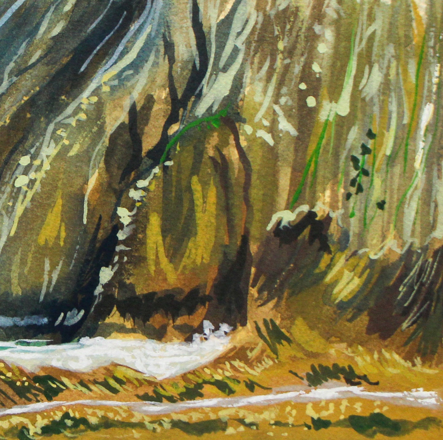 Berria Beach (Santoña, Spain) | Original Artwork