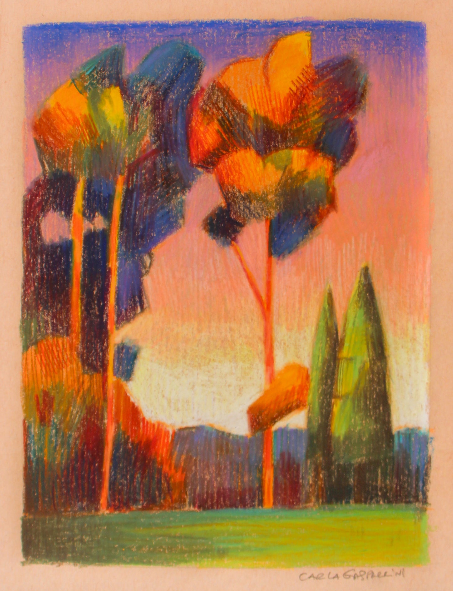 Sunset Composition IX | Original Artwork