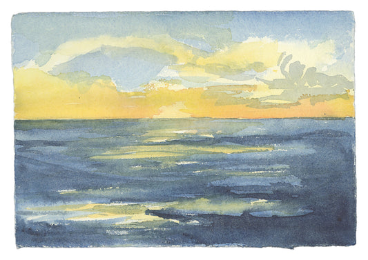 Sunset in Finisterre | Original Artwork