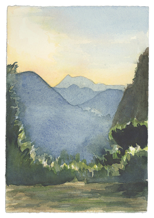 Somewhere in between Asturias | Original Artwork