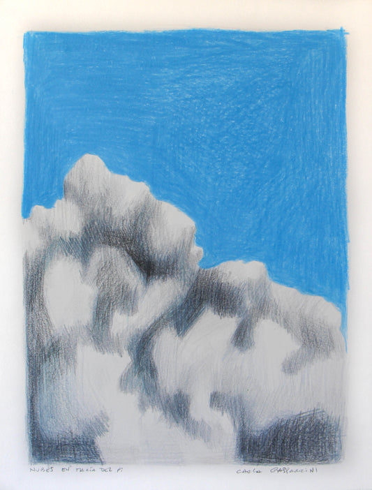Clouds in María del Pi | Original Artwork