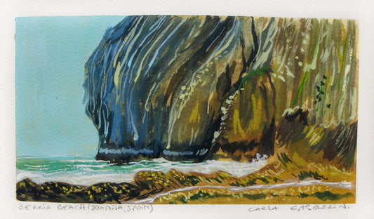 Berria Beach (Santoña, Spain) | Original Artwork
